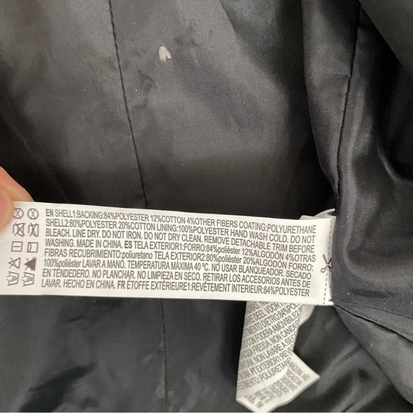 Forever 21 Black Faux Leather Jacket S - Picture 11 of 11